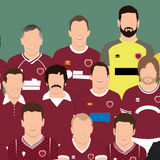 Heart of Midlothian Icons Print