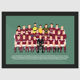 Heart of Midlothian Icons Print
