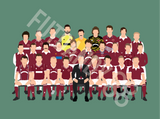 Heart of Midlothian Icons Print