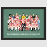 Stoke City Icons Print