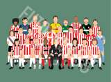 Stoke City Icons Print