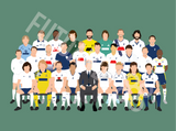 Tottenham Hotspur Icons Print