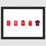 Arsenal Kit Print