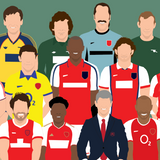 Arsenal Icons Print