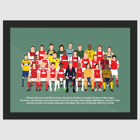 Arsenal Icons Print