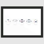 Bolton Wanderers Kit Print