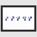 Bristol Rovers Kit Print