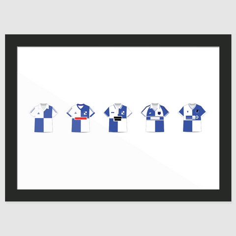 Bristol Rovers Kit Print