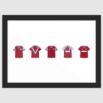 Burnley Kit Print