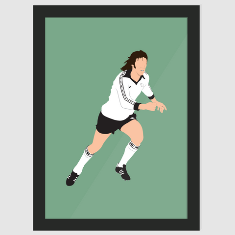 'Charlie, Charlie, the King of Derby!' Print