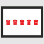 Charlton Athletic Kit Print