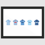 Coventry City Kit Print