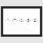 Derby County Kit Print