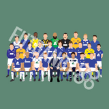 Everton Icons Print