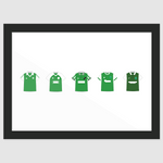 Hibernian Kit Print