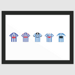 Huddersfield Town Kit Print