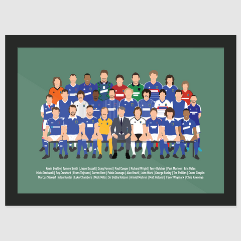 Ipswich Town Icons Print