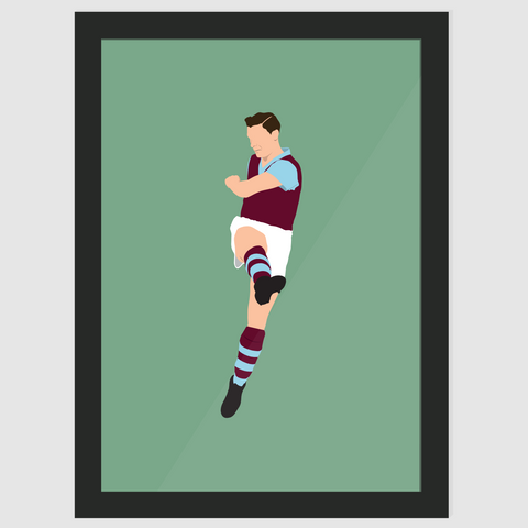Roy Dandy 'Brain Of Burnley' Print – FutDandy