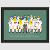 Leeds United Icons Print