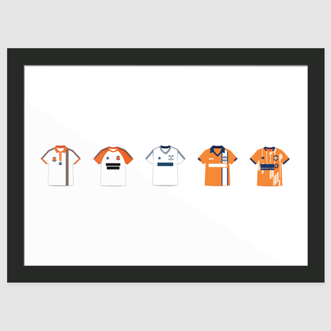 Luton Town Kit Print