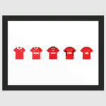 Manchester United Kit Print