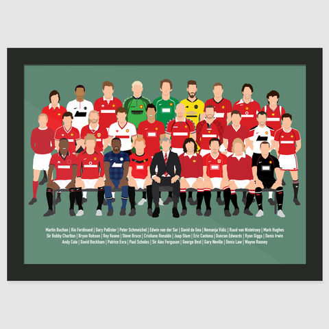 Manchester United Icons Print