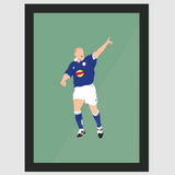 'Matt Elliott the Hero of Wembley' Print