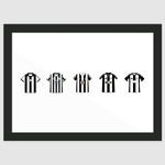 Newcastle United Kit Print