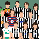 Newcastle United Icons Print