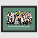 Newcastle United Icons Print
