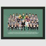 Newcastle United Icons Print