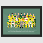 Norwich City Icons Print