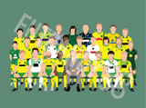 Norwich City Icons Print