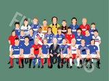 Rangers Icons Print