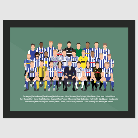 Sheffield Wednesday Icons Print