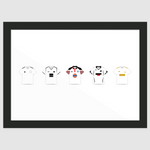 Swansea City Kit Print