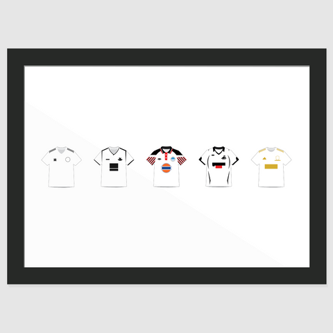 Swansea City Kit Print