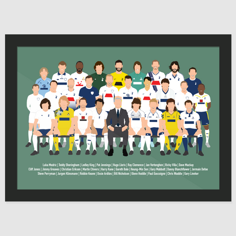 Tottenham Hotspur Icons Print