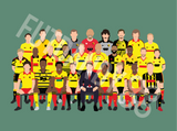 Watford Icons Print