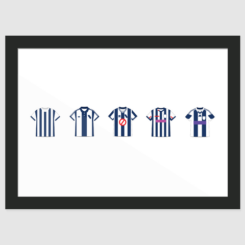 West Bromwich Albion Kit Print