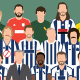 West Bromwich Albion Icons Print