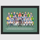 West Bromwich Albion Icons Print