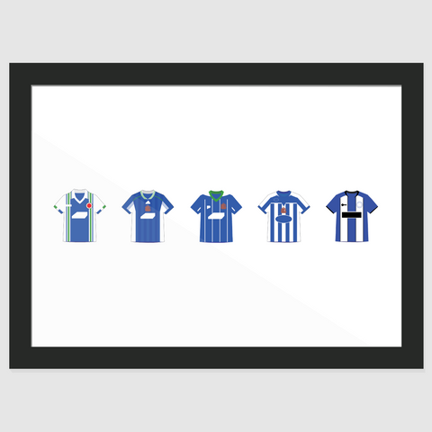 Wigan Athletic Kit Print