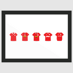 Wrexham Kit Print
